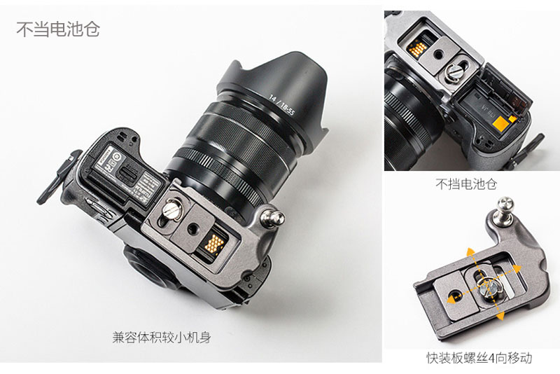 Máy ảnh DSLR micro đơn eo treo nhanh xạ thủ nhanh chóng giải nén treo khóa dây đeo vai - Phụ kiện máy ảnh DSLR / đơn kẹp điện thoại gắn tripod