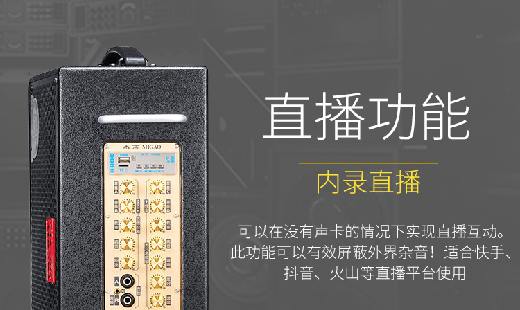 Loa pin lithium cao AC80 mét mới Guitar điện chơi đàn đệm đàn ghi âm ngoài trời - Loa loa loa infinity