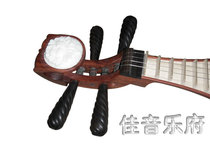 Liuqin musical instrument professional high-end mahogany Liuqin shell-carved Liuqin mahogany ebony axis shell-carved Liuqin