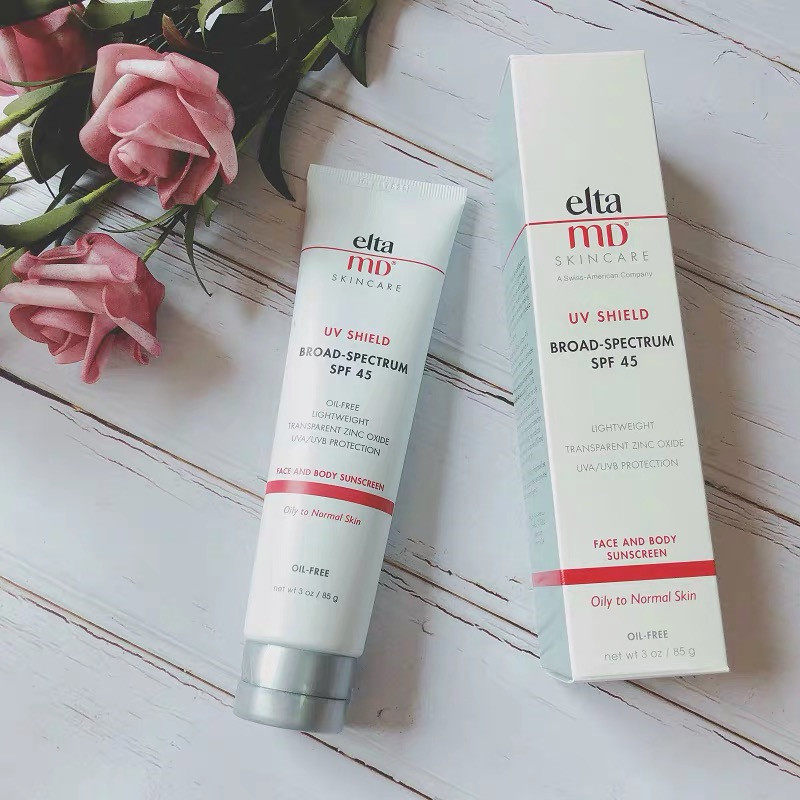 Official authorized clear and refreshing control oil Elta MD broad spectrum spf45 anti-sunscreen cream 85g pimple leather oil skin