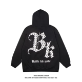 Толстовка с капюшоном подходит для мужчин и женщин для влюбленных, базовая куртка, балахон, в американском стиле, оверсайз