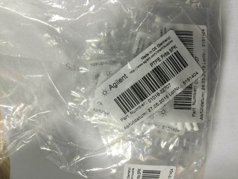原装正品安捷伦液相色谱仪过滤白头 01018-22707 PTFE Frits 5PK