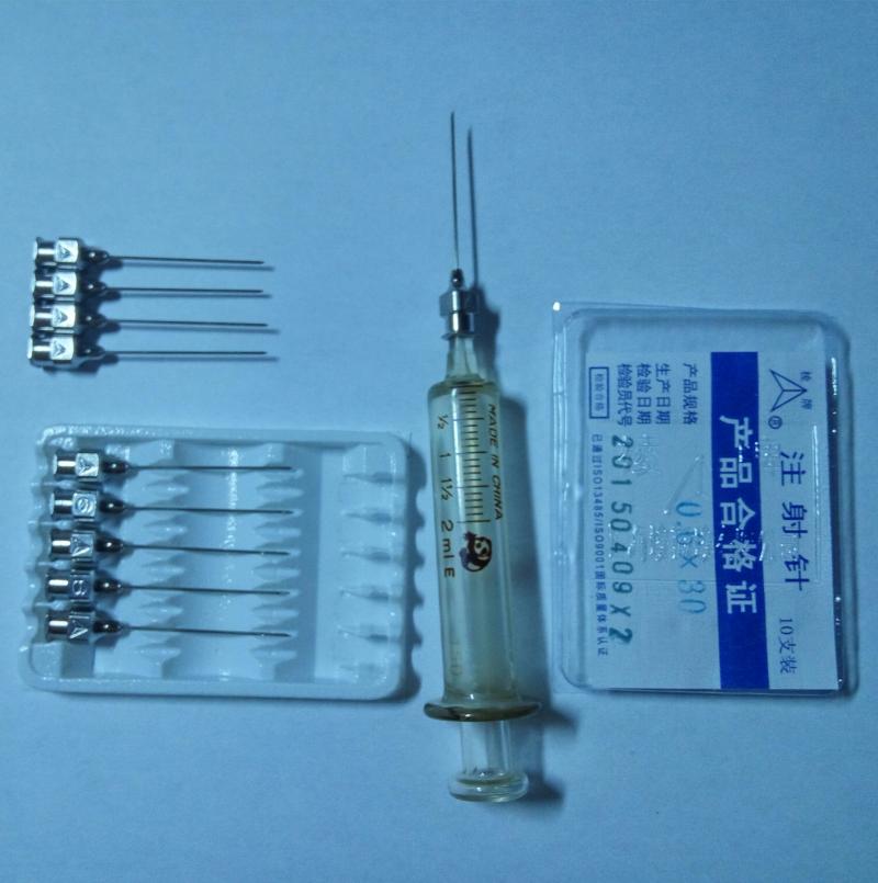 色谱侧孔针头6号30mm色谱进样顶空进样防堵针头