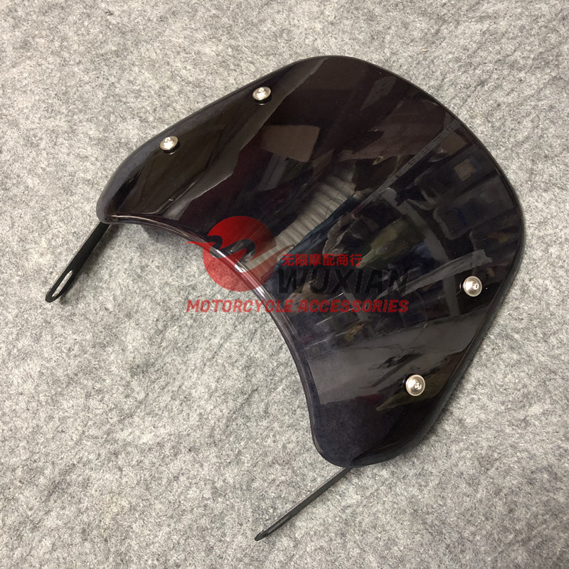 Promise 300AC LX300-6C W650 W800 Z900RS modified retro small windshield front windshield