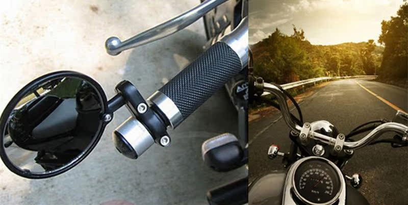 Iron Horse / Shadu / Magna / Racing / Vulcan / CA250 sửa đổi gương chiếu hậu xe tay ga retro - Xe máy lại gương gương xe máy nhỏ