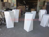 Outdoor Stainless Steel Baking Lacquered Floral Outdoor Combined Flower Box Flower Groove Outside Swing Square Commercial Street Sales department Café