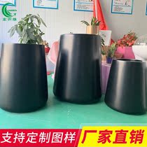 GRP Combined Flower Pot Mall Beauty Chen Floor Large Vase Flower Vat Outdoor Villa Hotel Ktv Decoration Pendulum