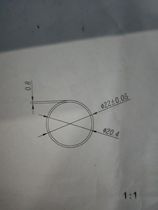 22*20 4 inner hole aluminum tube round tube aluminum profile