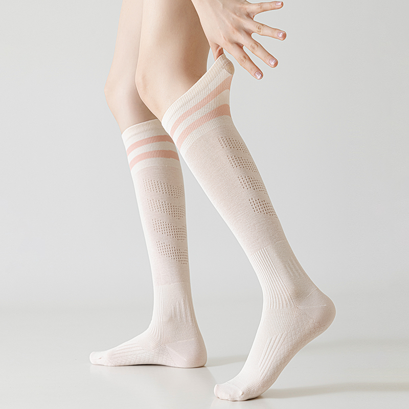 Yoio Japanese Compression Sports Socks for Women, Long Tube, Marathon, Cycling, Jump Rope, Running, Quick-Drying, Yoga, Pressure Calf Socks