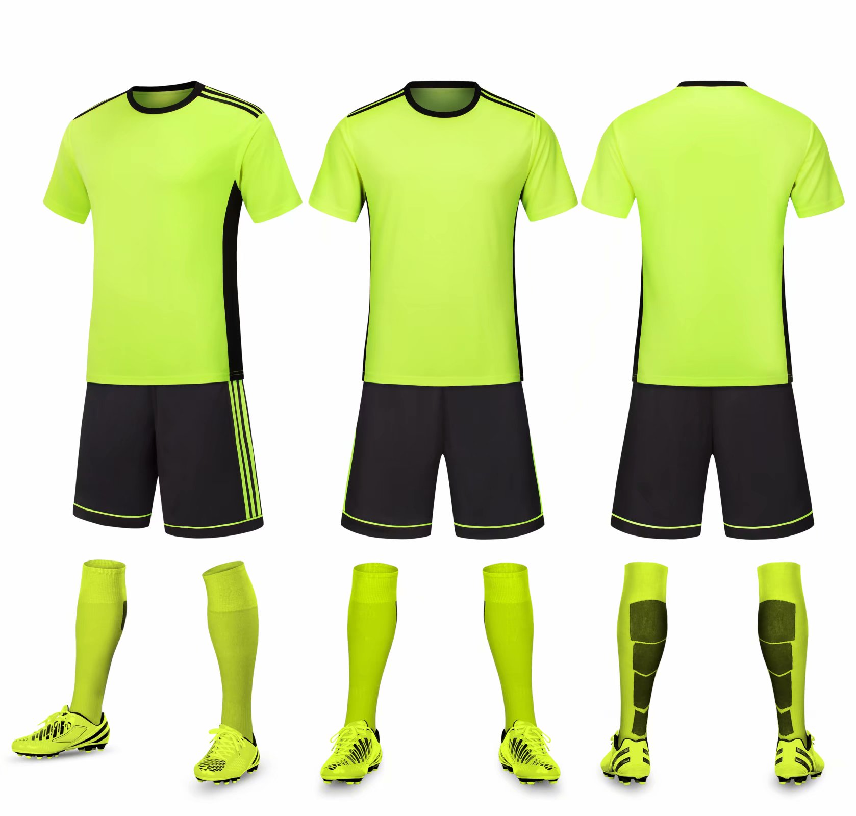 Primary and secondary school students football uniform suits men's custom children's football clothes sports training clothes competition team uniforms summer