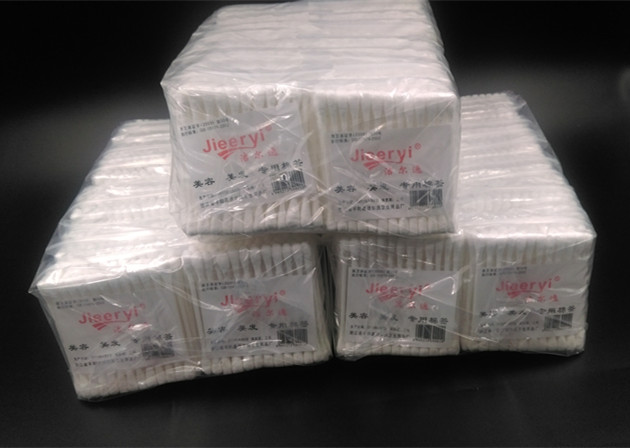 Plastic stick Cotton swab Makeup remover cotton swab