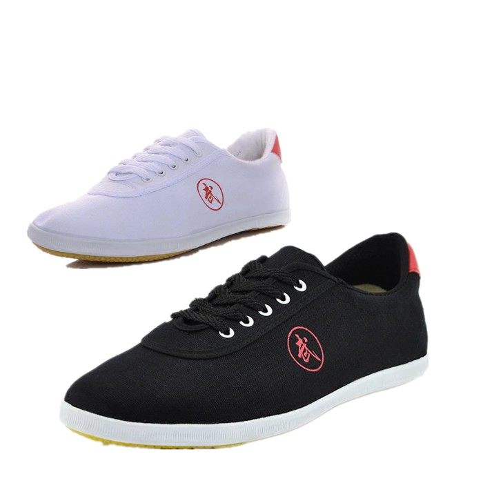 Double Star Martial Arts Shoes Bull Fascia Bottom Sails Shoes Anti Slip Wear and Tai Chi Shoes Men and women Practiced Martial Arts Shoes Children Kung Fu Shoes