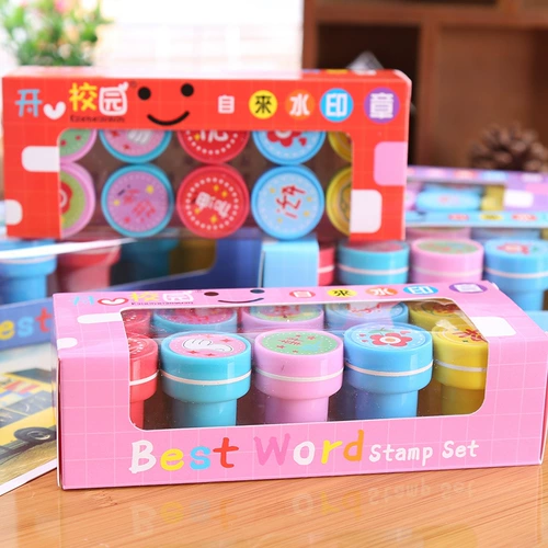 Детская печать для школьников, мультяшная милая награда, игрушка для детского сада, оптовые продажи