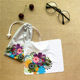 Broken flower style star style glasses bag sunglasses bag sunglasses bag portable simple storage bag for glasses