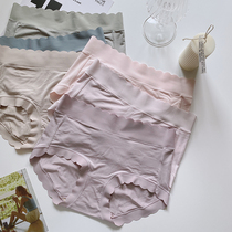 Uncle strange (no trace naked feeling thief good to wear) simple solid color modal one piece of middle waist bag hip underwear women