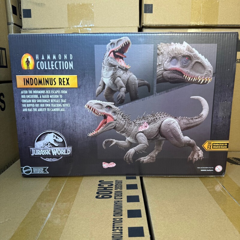Mattel Jurassic Hammond Collection Series Tyrannosaurus Rex Super Movable Model Dinosaur Toy Jkg98