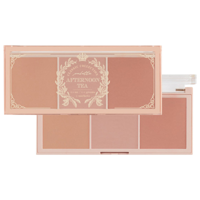 【IMMEME】三色腮红盘持久胭脂裸妆