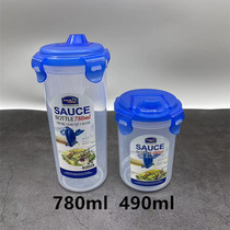 Lock and Lock plastic oil pot large capacity kitchen seasoning jar creative sealed oil bottle vinegar bottle soy sauce bottle oil storage tank