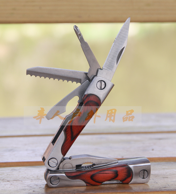 Đa chức năng kìm mini gấp kim mũi kìm gỗ gụ kìm công cụ ngoài trời đa mục đích folding knife cutter gấp kìm