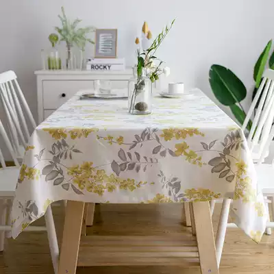 Brunet Nordic pastoral natural cotton and linen simple tablecloth Tablecloth cover cloth Table cloth Tablecloth Special offer