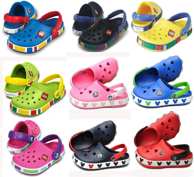 Summer children's cave shoes Lekomi animated 3D cartoon Vini bear boys and girls beach shoes anti slippers