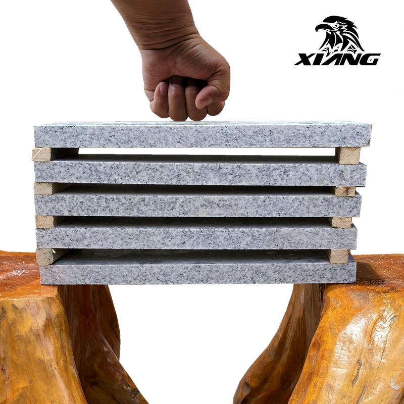 広州ハード気功大理石パフォーマンスボード花崗岩オープンボードテコンドーボクシング空手ブレイキングボードチームビルディング