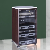  New audio and video cabinet Cinema equipment equipment Audio amplifier rack KTV equipment aviation cabinet Audio-visual cabinet