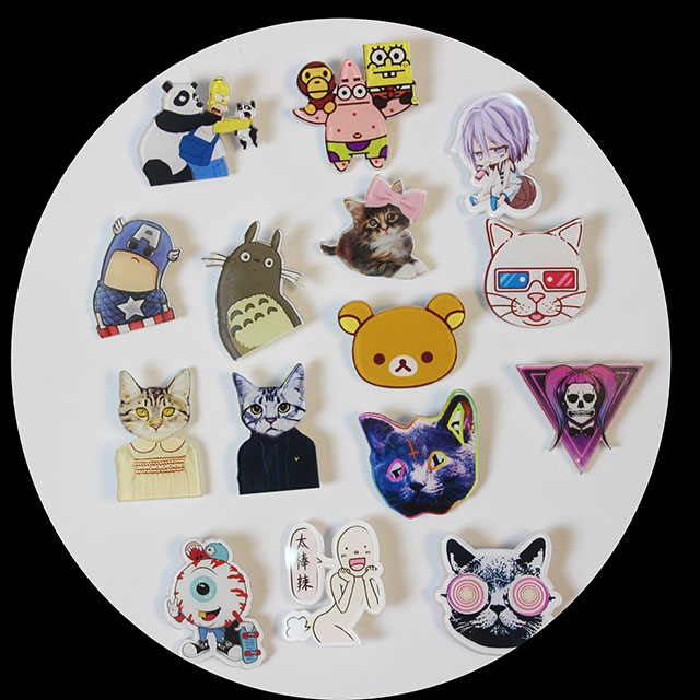 Broche femme en plexiglas - Ref 1179023 Image 31