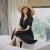 Áo tắm ngắn tay mùa xuân nóng bỏng cho nữ 2018 Đồ bơi mới bảo thủ kết hợp để che bụng áo tắm ren trắng giảm béo Bộ đồ bơi One Piece