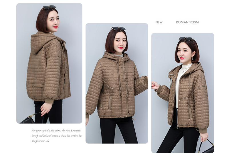 F0574 1970K ÁO KHOÁC NỮ TEMTDEI ÁO KHOÁC BÔNG KẺ CARO MÙA XUÂN THU ĐÔNG KẺ CARO THỜI TRANG NỮ VẢI BÔNG G05 SẢN PHẨM MỚI