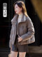 Stand collar short down jacket for women winter 2026 new hot style high-end fashion warm 90 white duck down thick coat