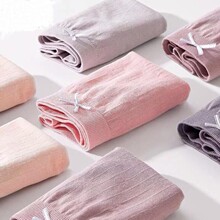 5条装全棉石墨烯抗菌女士内裤