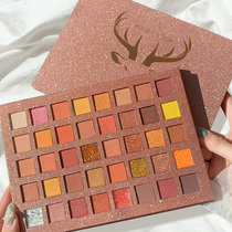 ins Super Fire Eye Shadow plate cheap student Net red shiny piece multi-color bling glitter Pearl waterproof