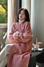 женское пальто 【现货闪发】大喜自制丨镇店宝_皮草质感丨长毛苏力羊驼绒大衣