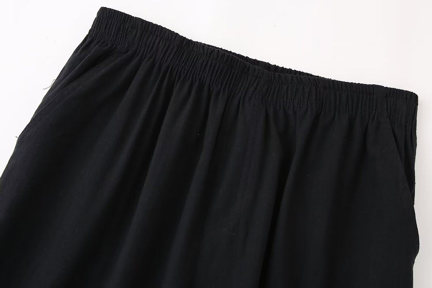 Стильные костюмы kaslead 新款 女装 欧美风双襟和服式外衣休闲裤 5427743 5427431