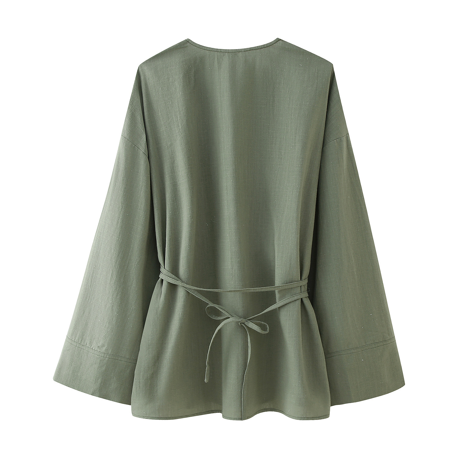 Стильные костюмы kaslead 新款 女装 欧美风双襟和服式外衣休闲裤 5427743 5427431