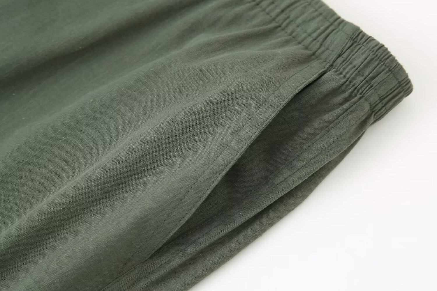 Стильные костюмы kaslead 新款 女装 欧美风双襟和服式外衣休闲裤 5427743 5427431