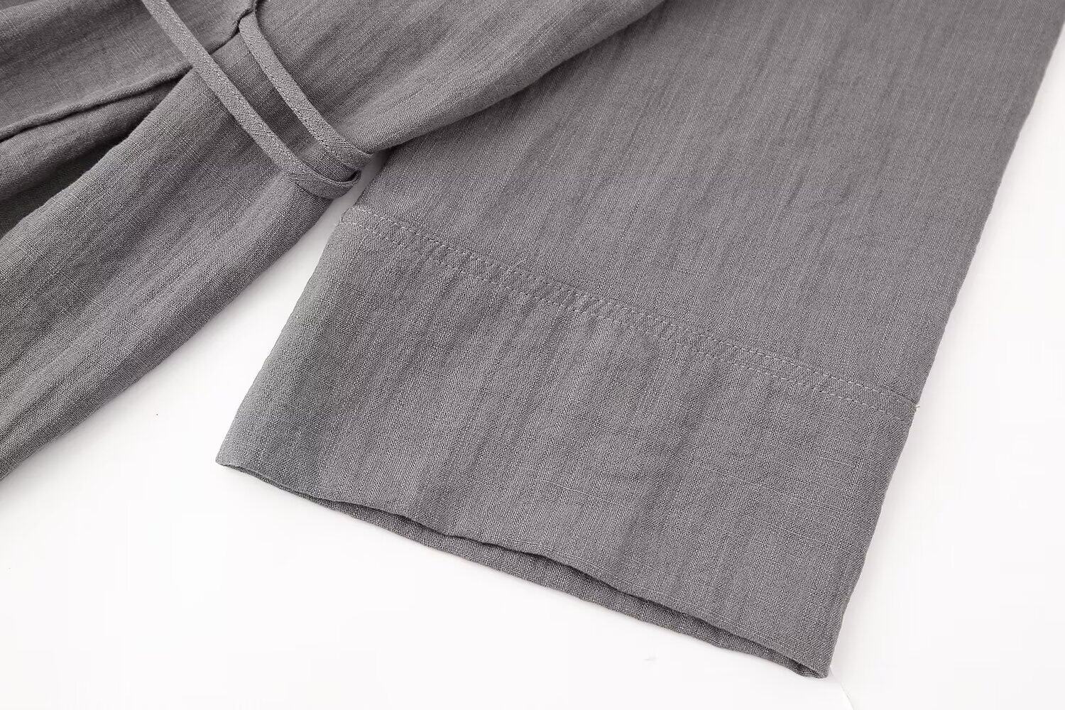 Стильные костюмы kaslead 新款 女装 欧美风双襟和服式外衣休闲裤 5427743 5427431