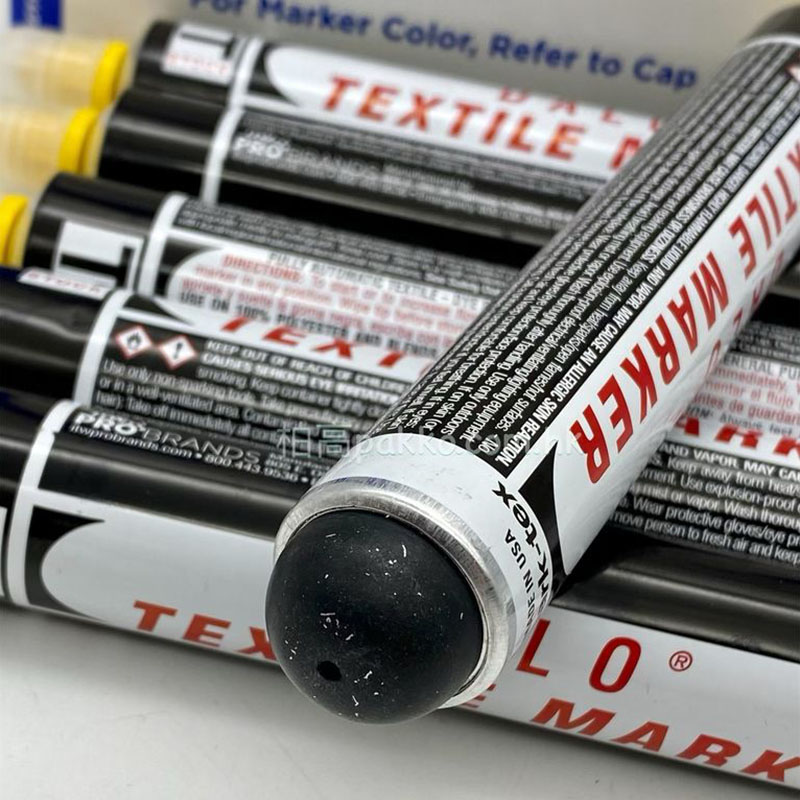 American DALO Medzi's textile ink print 60cc steel yellow without faded oily original Pen Cream Pen