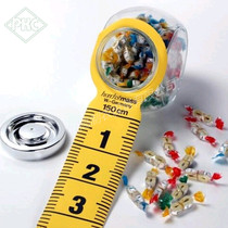 HOECHSTMASS narrow 10mm portable German scale soft leather ruler Candy Packaging Clothing Amount Height Scale Recommendation