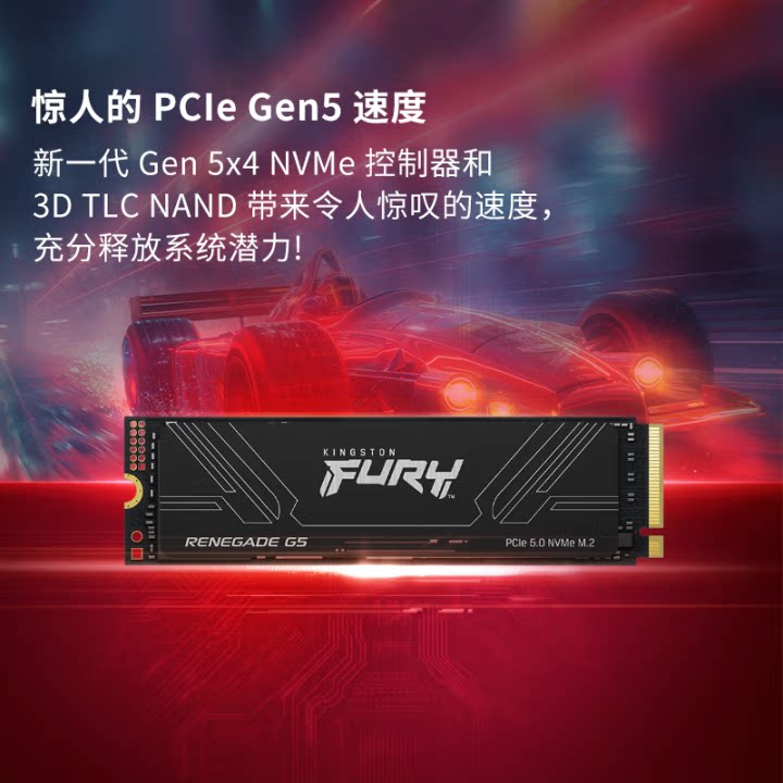 SSD накопитель Kingston FURY Renegade G5 M.2 NVMe PCIe 5.0 x4