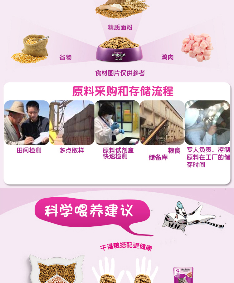 Wei Jia Cheng Cat Food Marine Fish 10kg Folding Ears Plus Philippine Pupgie Pet Cat Cat Food Cat Main Food Main Flavour Food - Cat Staples làm thức ăn cho mèo