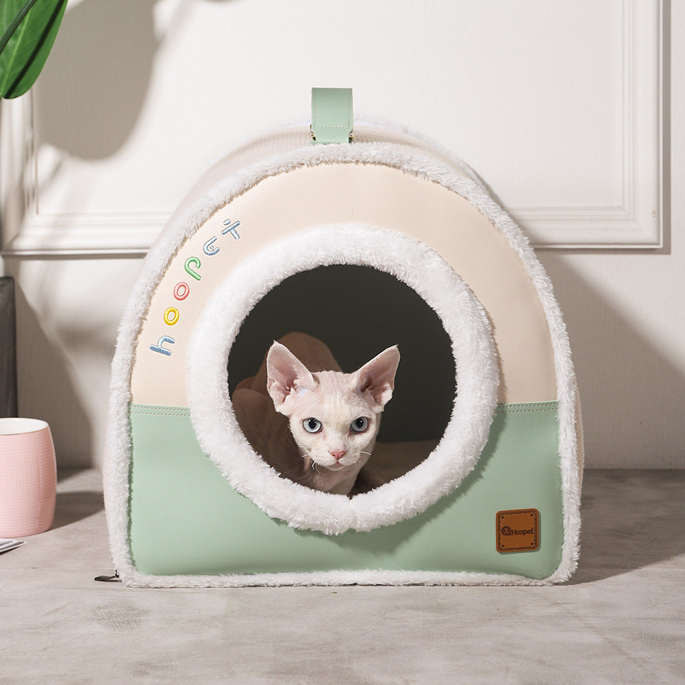 Cat Nest Winter Warm Enclosed Cat Mats All Season Universal Cat House Cat House Cat House Cat Tent Winter Dog Nest Teddy