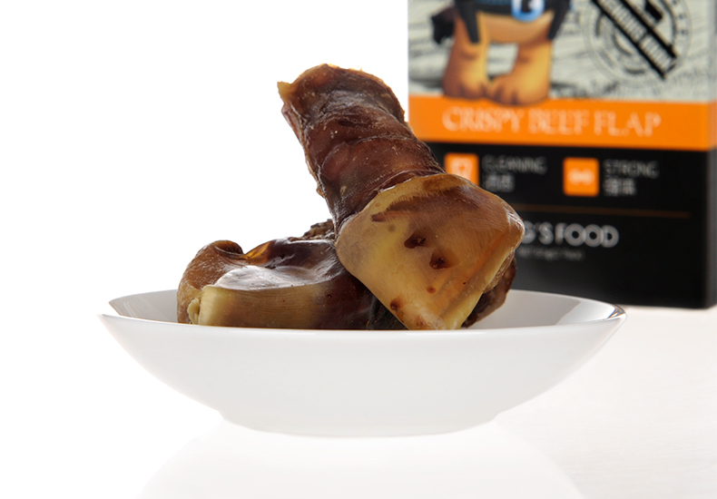 Mengbei giòn giòn vạt 65g taidijinmao răng hàm của con chó dính sạch răng xương thú cưng ăn vặt thức ăn cho chó phốc hươu