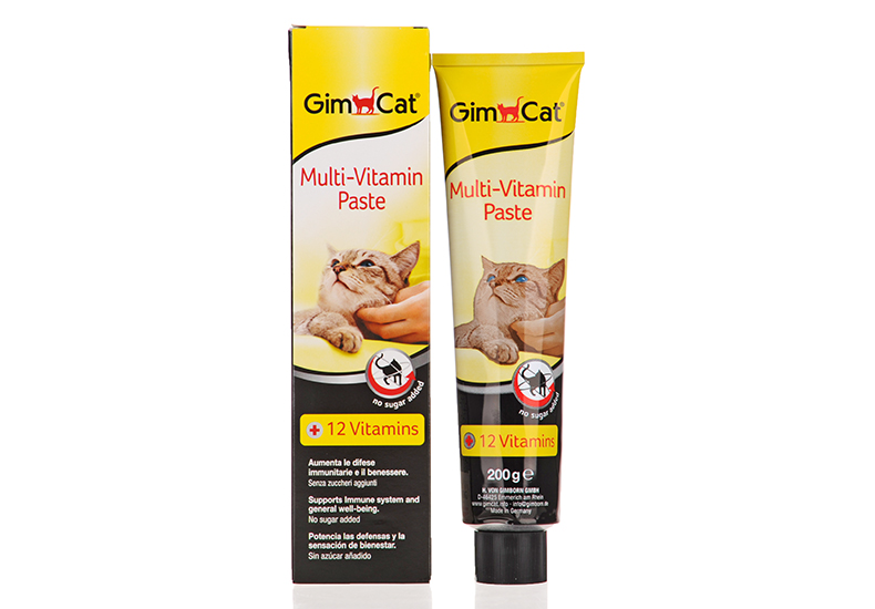 Kem dinh dưỡng Đức Chunbao Anh Short Cat Junbao Beauty Hair Vitamin Canxi Taurine Blue Cat Baby Cat Sản phẩm sức khỏe - Cat / Dog Health bổ sung sữa cho chó poodle