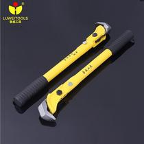 Five Gold Tools Quick Tube Pliers Steel Reinforcement Wrench Tube Pincers Wrench Round Tube Pliers Quick Plate
