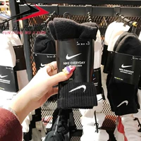 SX7664-010 Черные/высокие чулки