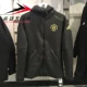 Áo khoác nam Adidas chính hãng 2019 xuân hè Manchester United ZNE lưới thể thao đào tạo áo khoác trùm đầu DZ0456