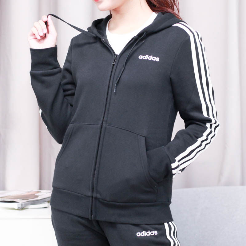 Adidas Women's Sports Casual Knit Hooded Warm Jacket Jacket Spring 2021  GL1462 GP5594