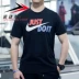 Áo nịt nam Nike chính hãng 2019 xuân mới thể thao và giải trí cổ tròn thoáng khí Áo thun AQ5195-AR5007-010 - Áo phông thể thao áo tanktop nam khoét nách sâu Áo phông thể thao